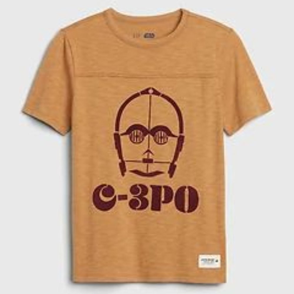 Gap Kids Star Wars C-3PO Tee Shirt - Size XS
